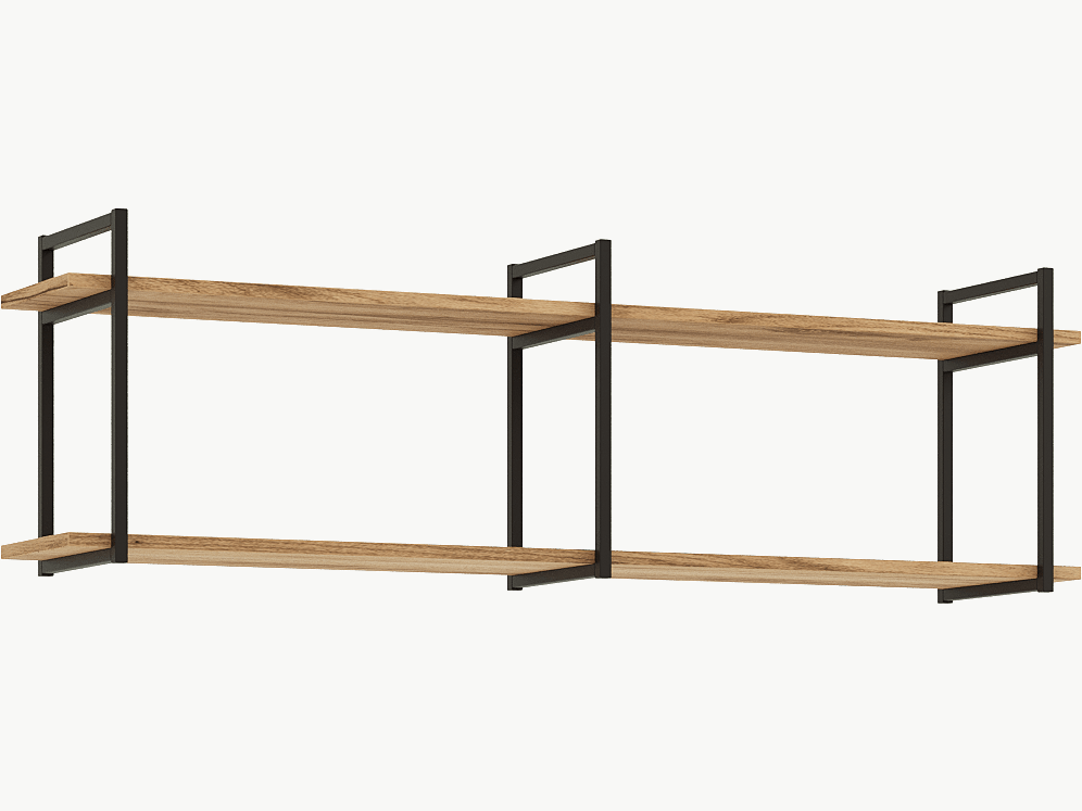 Нэнси LOFT Полка 1300 (ЛДСП) (Дуб Крафт) - фото №1