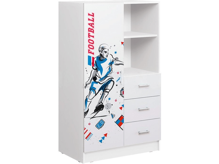 Вега NEW Boy Шкаф комбинированный - фото №1
