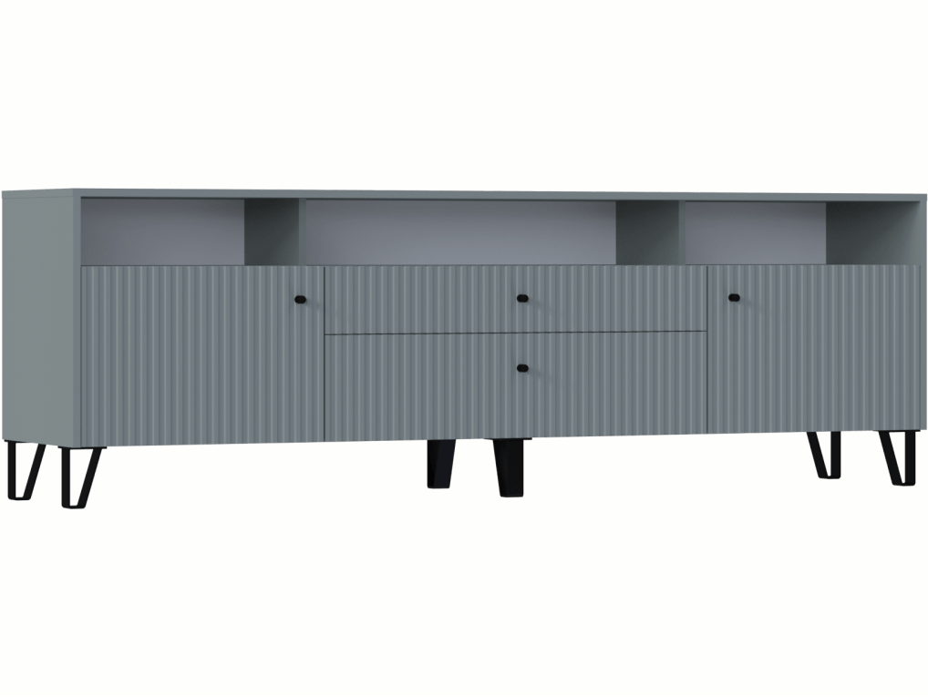 Оливия Тумба ТВ (Шарли бриз, Сумеречный голубой) - фото №1