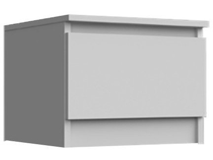 Челси Тумбы прикроватные 2 шт. (Белый глянец, Дуб Сонома) - фото №1