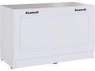 Тумба 800 Апполия, Белый/Белый дуб - фото №1