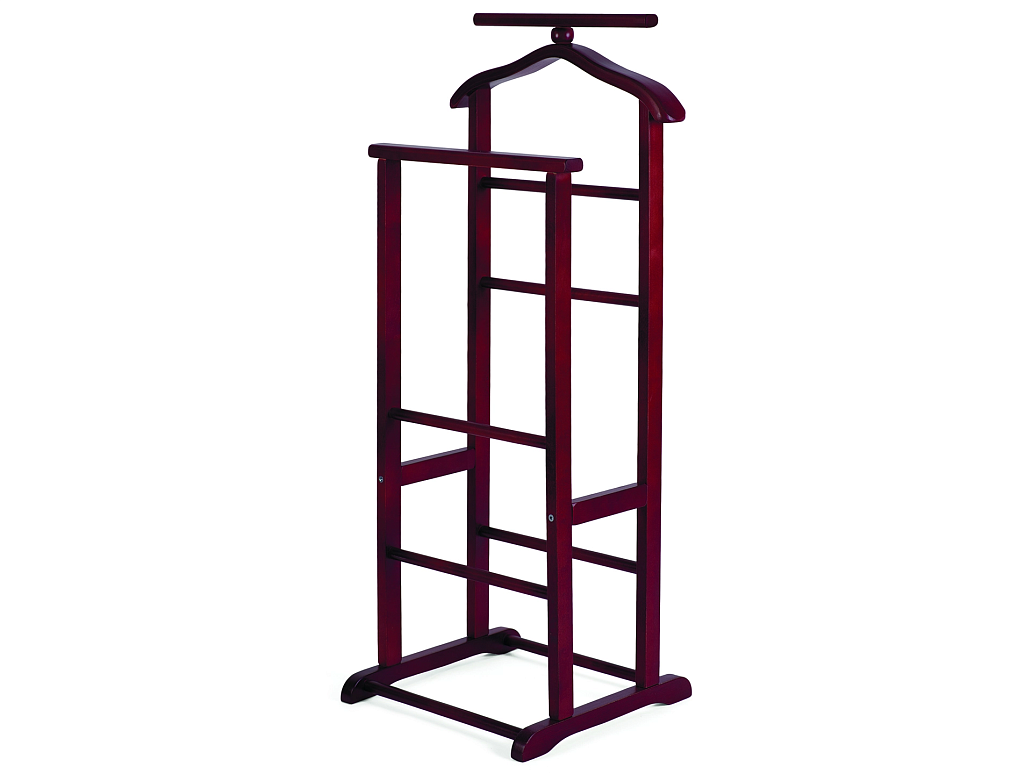 Вешалка костюмная В 9Н махагон - фото №1