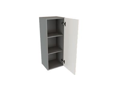 Шкаф В359 с 1-ой дверью Валерия-М СЕР/АНД/СИЛК Ф36Н - фото №1, 888_ММК-00064497