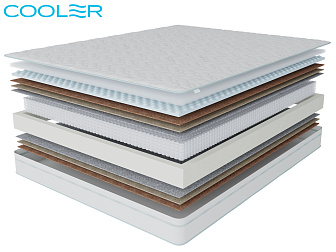 Матрас Престиж-Удачный в чехле Кулер 140х200 - фото №1