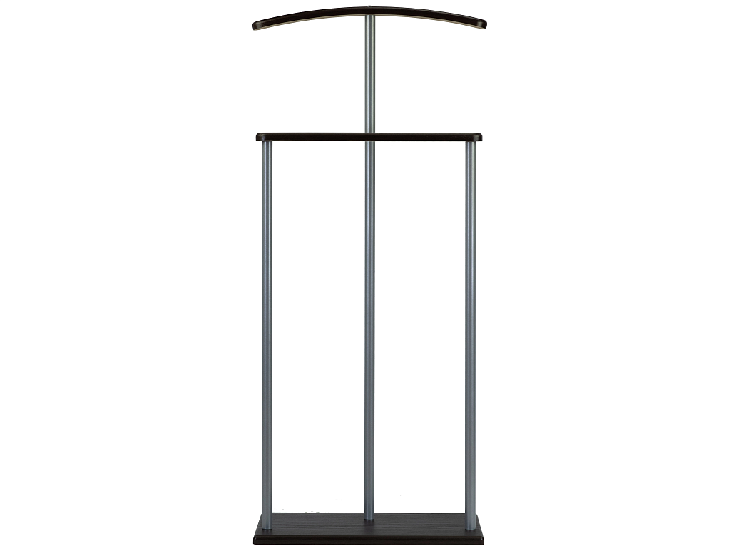 Вешалка костюмная Дэви 1 металлик/венге - фото №1