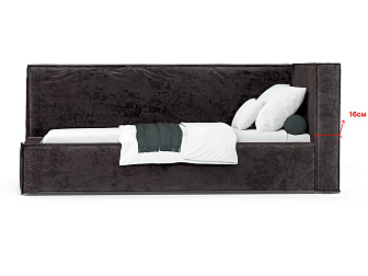 Кровать Bever (90х200) Правое - фото №1