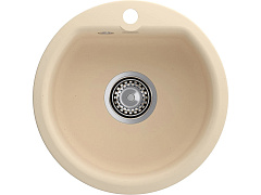 Мойка 435 GF-Smart 435 1-чаш D-435 бежевый - фото №1, 5014300010072